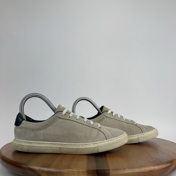 Womens Woman By Common Projects Gray Suede Casual Lace Up Sneakers Size EU 36 - Picture 1 of 7